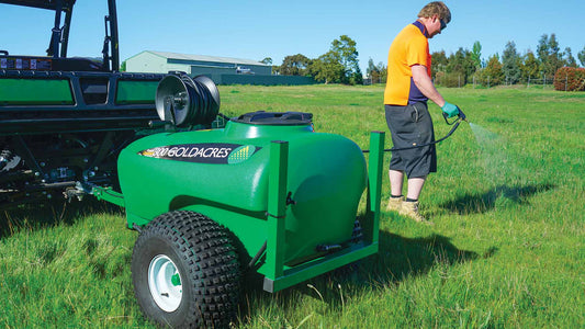 GA6500024 - 300L TRAILER SPRAYER/12V PUMP/GUN/REEL image 0