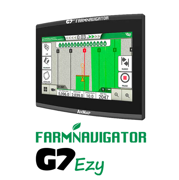 Farmnavigator G7 Ezy + Turtle Smart GPS (Blue Ring) image 0