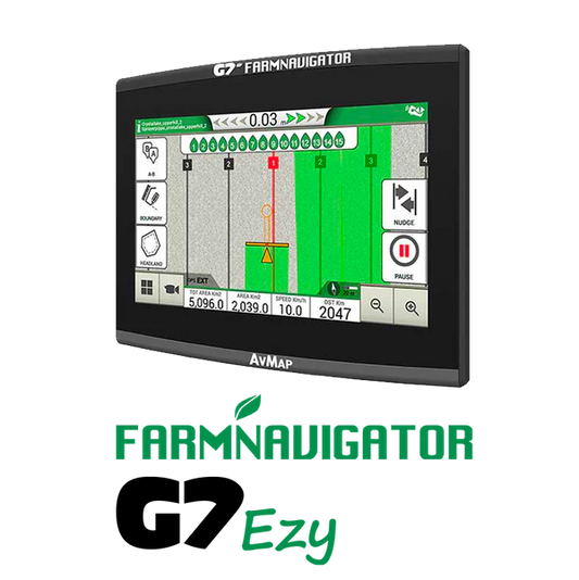Farmnavigator G7 Ezy + Turtle Smart GPS (Blue Ring) image 0