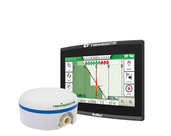 Farmnavigator G7 Ezy + Turtle Smart GPS (Blue Ring) image 1