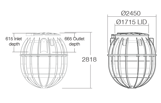 4500LSEPTIC TANK image 1