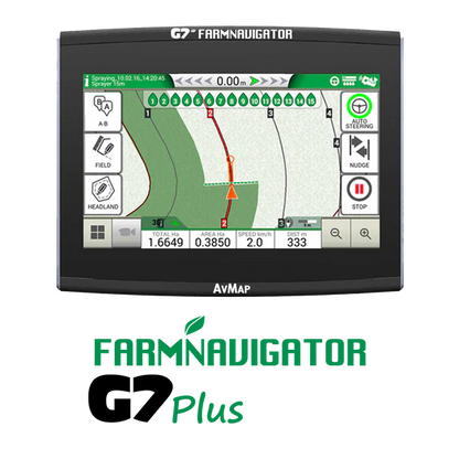 Farmnavigator G7 Plus with Wi-Fi + Turtle PRO2 GPS (Grey Ring) image 0
