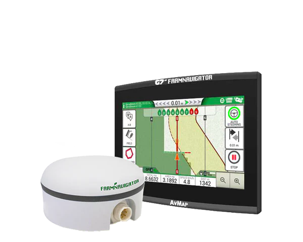 Farmnavigator G7 Plus with Wi-Fi + Turtle PRO2 GPS (Grey Ring) image 1